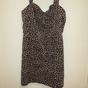 Wild Fable Size M Cheetah Print Mini Dress